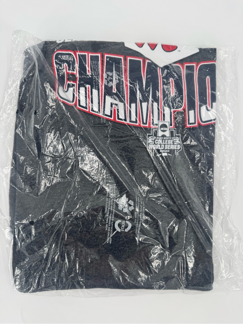 Ole Miss 2022 College World Series Champion Locker Room Tee - XXL - Sealed - NWT - Picture 4 of 6